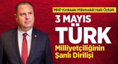 MHP'li Öztürk;