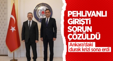 Pehlivanlı Girişti, Sorun Çözüldü: Ankara'daki Durak Krizi Sona Erdi 