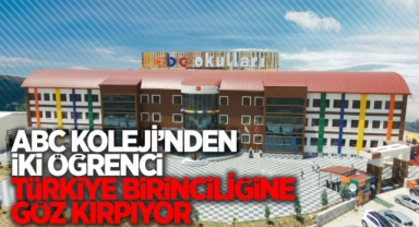 ABC Koleji'nden iki öğrenci Türkiye Birinciliği'ne göz kırpıyor 