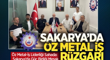 Sakarya'da Öz Metal İş Rüzgarı