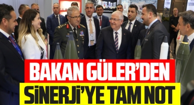 Bakan Güler'den Sinerji'ye tam not