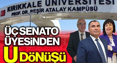Üç senato üyesinden u dönüşü 