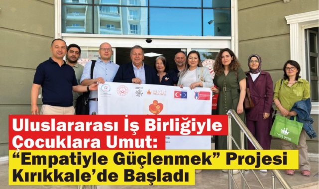 Uluslararası İş Birliğiyle Çocuklara Umut: