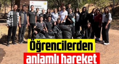 Öğrencilerden Anlamlı Hareket 