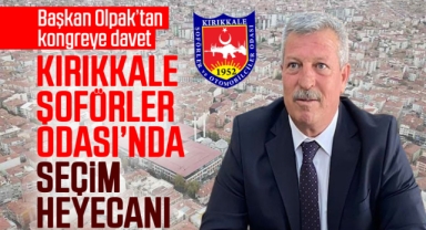 Kırıkkale Şoförler Odası'nda seçim heyecanı 