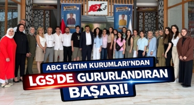 ABC Eğitim Kurumları'ndan LGS'de Gururlandıran Başarı