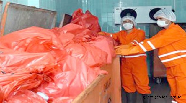 268 ton tıbbi atık toplandı