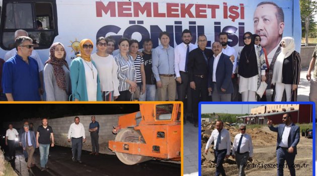 AK PARTİ GECE GÜNDÜZ KESKİN'DE