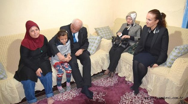 Akçay’dan sürpriz ev ziyareti