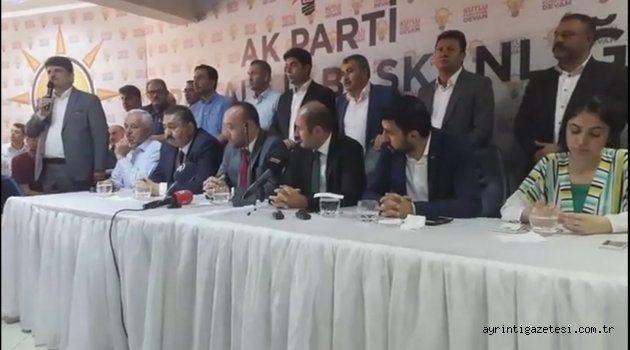 BAŞKANLARDAN TEŞKİLATA; YANINIZDAYIZ