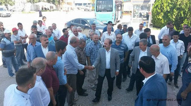 Biz halkımıza, halkımız bize güvendi