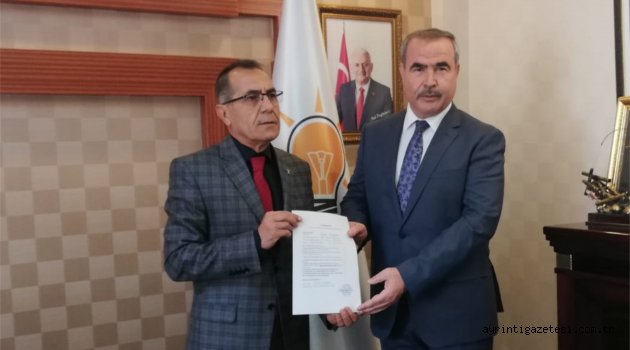 ÇAYKARA BAŞVURUSUNU YAPTI