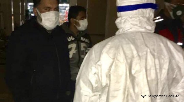 KAÇAK İRANLILAR ZEKAİ TAHİR BURAK'A SEVK EDİLDİ