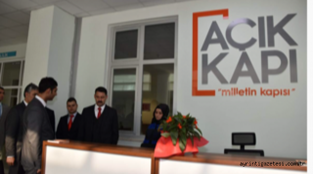 Valilikte 'Açık Kapı' hizmeti