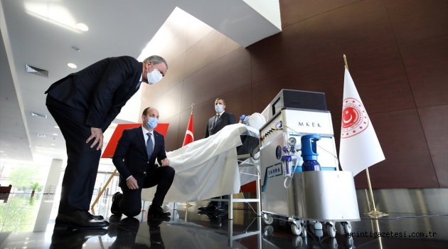 MKEK SOLUNUM CİHAZI ÜRETTİ