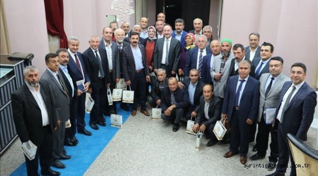 Muhtarlardan Saygılı’ya teşekkür