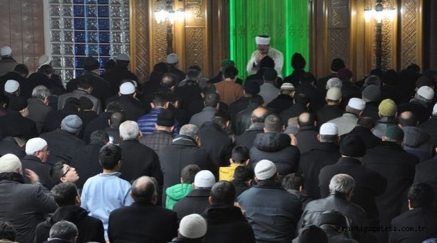 Nokta Camisi'nde Mevlit Kandili programı düzenlendi