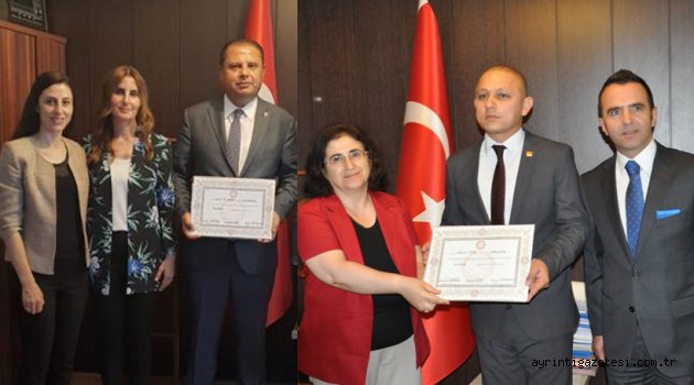 RESMEN VEKİL OLDULAR