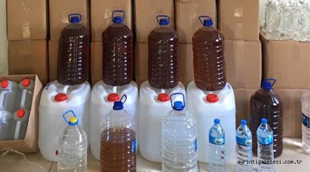 SAHTE ALKOLDEN; 7 ÖLÜ 3 GÖZALTI