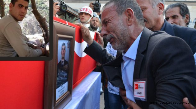ŞEHİT OĞULA SON VEDA; KURBAN OLURUM SANA