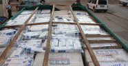 110 bin paket kaçak sigara ele geçirildi