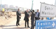 Köprülü kavşak kısa zamanda bitecek 