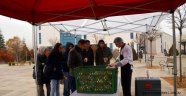 KÜ soğuk havalarda öğrencilerini unutmadı 