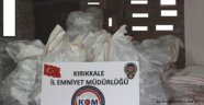 Yılın ilk operasyonu 72 bin paket sigara ele geçirildi
