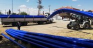 HASANDEDE’NİN SU BORUSU MANSUR YAVAŞ’TAN GELDİ 
