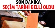 Seçim Tarihi Belli Oldu