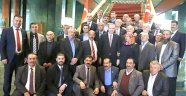  Erdoğan Kırıkkale’li muhtarlarla bir araya geldi