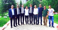 Futbol Hakemlerimizden şehitliği ziyaret