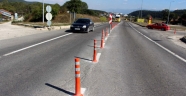 Kırıkkale Keskin yolunda yol çalışması 