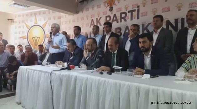 YILDIRIM’DAN İLGİNÇ UYARI; HANÇER OLMADAN SIRTIMIZI DÖNMELİYİZ